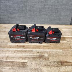 HOUSTON LOCATION - AS - IS MILWAUKEE BATTERY PACK QTY - 3