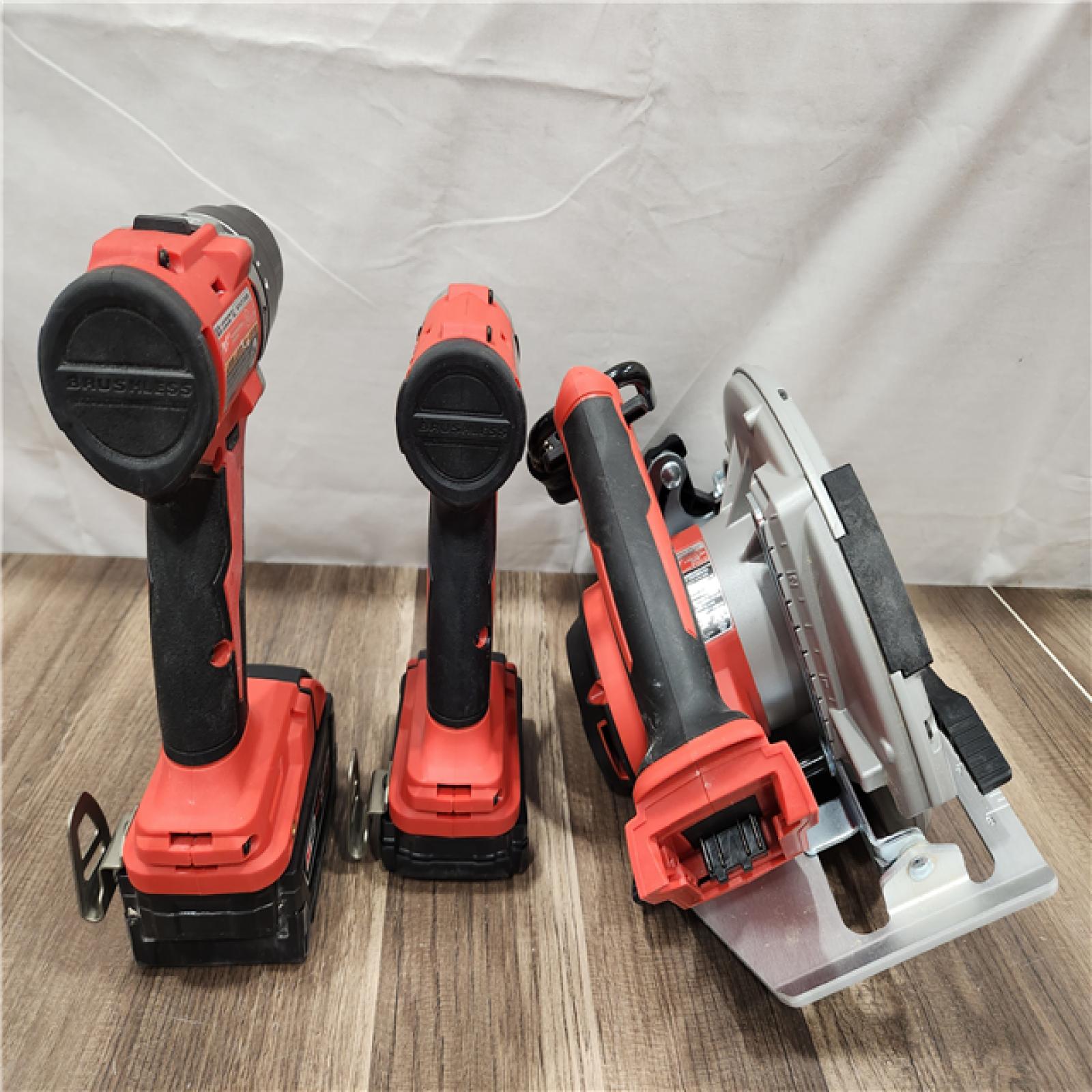 AS-IS- Milwaukee M18 4-Tool Combo Kit