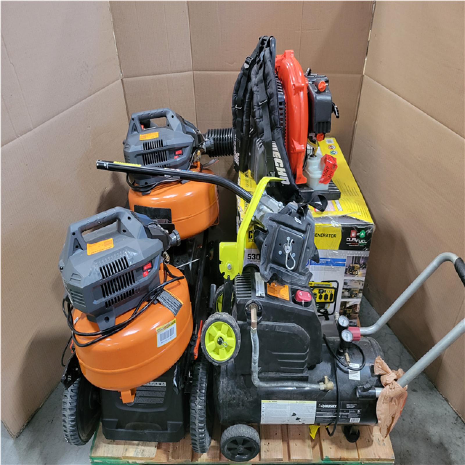 CALIFORNIA AS-IS OUTDOOR POWER EQUIPMENT