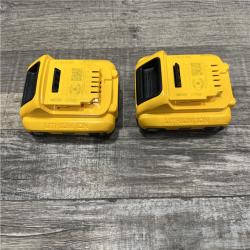 AS-IS DEWALT 20V MAX Compact Lithium-Ion 3.0Ah Battery Pack (2 Pack)