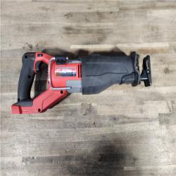 HOUSTON LOCATION - AS-IS Milwaukee M18 Fuel 18V Brushless Super Sawzall Reciprocating Saw 2722-20 (Bare Tool)