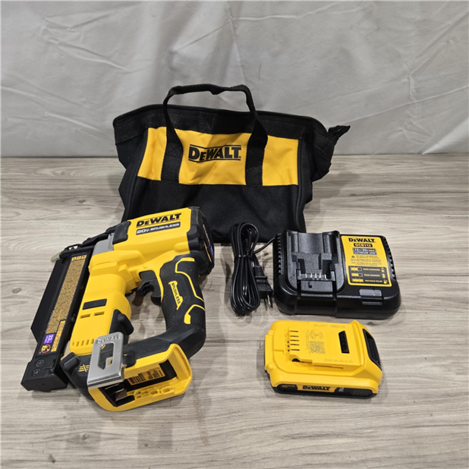 AS-IS DeWalt DCN623D1 20V MAX Atomic Compact Cordless Pin Nailer Kit