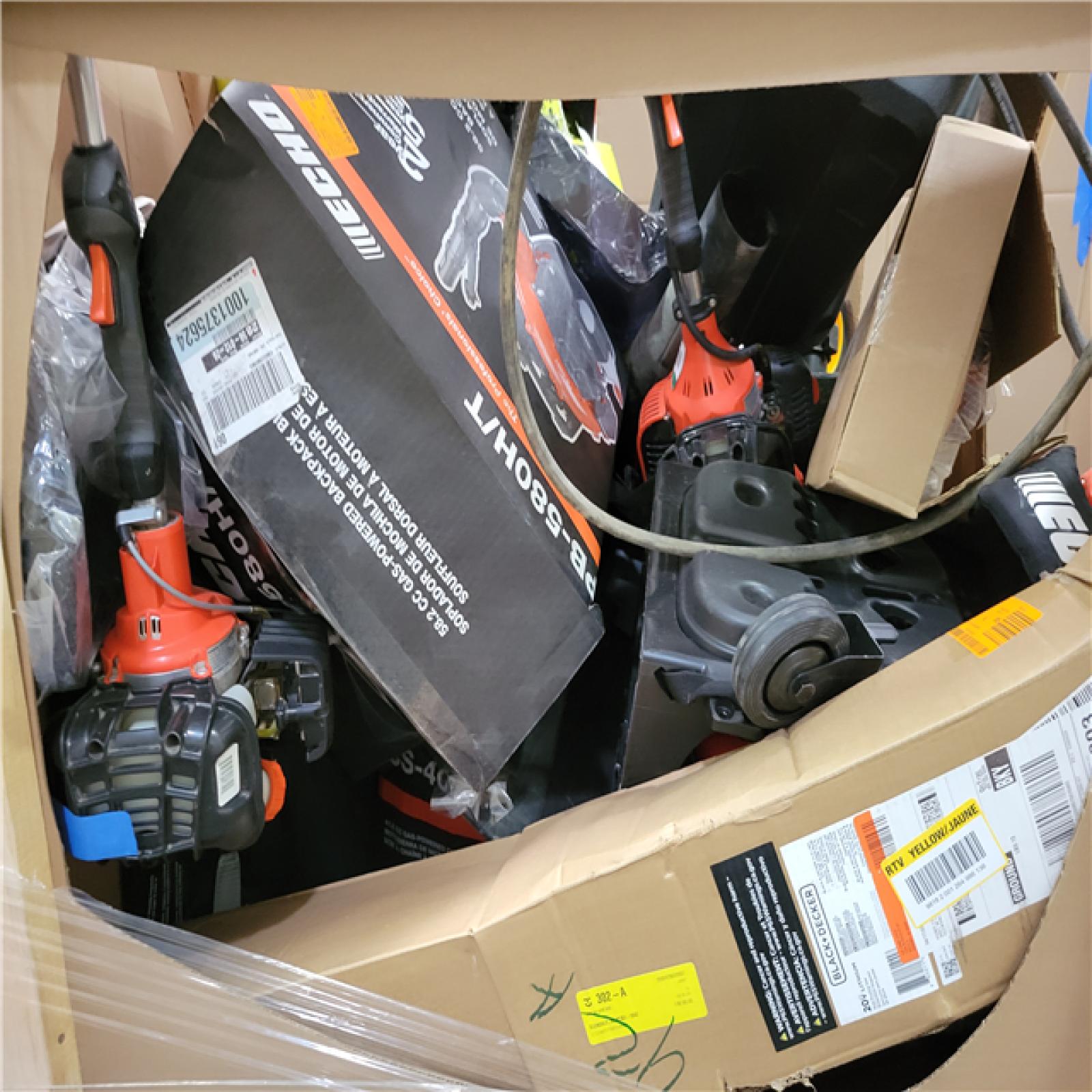 CALIFORNIA AS-IS OUTDOOR POWER EQUIPMENT