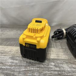 AS-IS DEWALT 20V MAX Lithium-Ion 6.0 Ah Battery and Charger