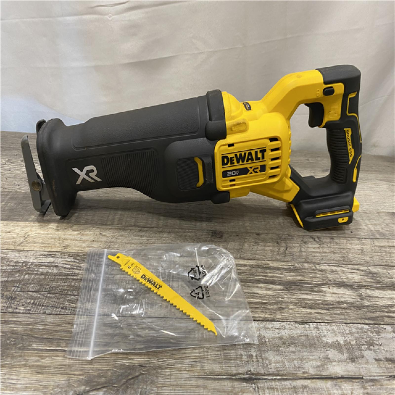 AS-IS DEWALT 20-Volt XR Cordless Reciprocating Saw (Tool Only)