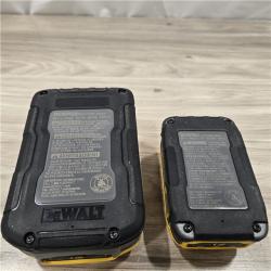 AS-IS Dewalt 20V MAX POWERSTACK Lithium-Ion Batteries and Charger Starter Kit- DCBP315-2C