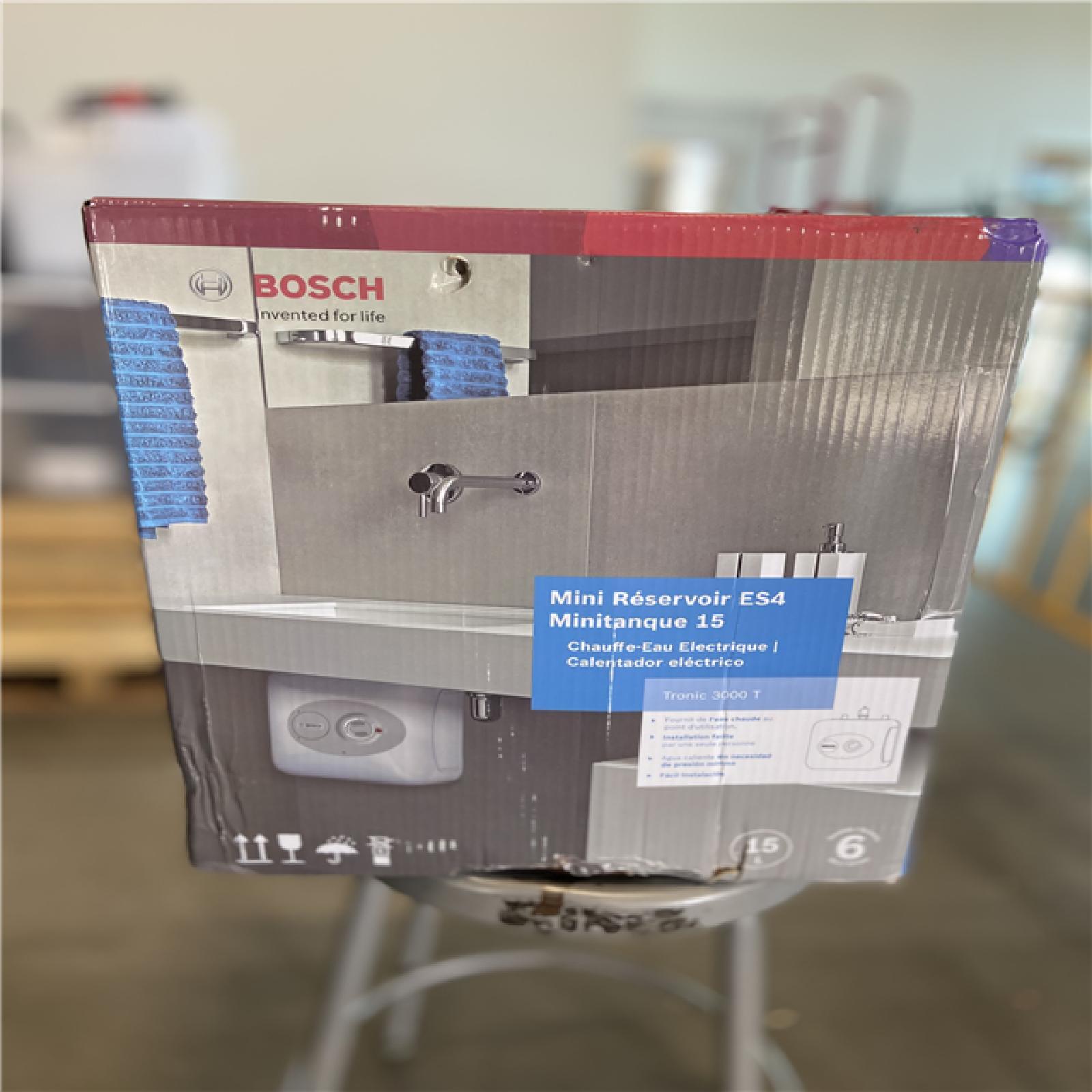 DALLAS LOCATION -  Bosch 4 Gal. Mini-Tank Electric Water Heater