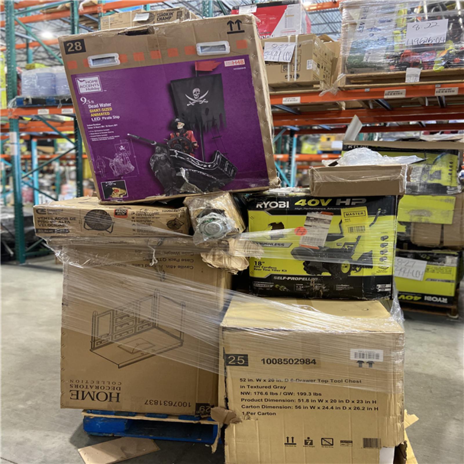 DALLAS LOCATION - AS-IS HOME IMPROVEMENT PALLET