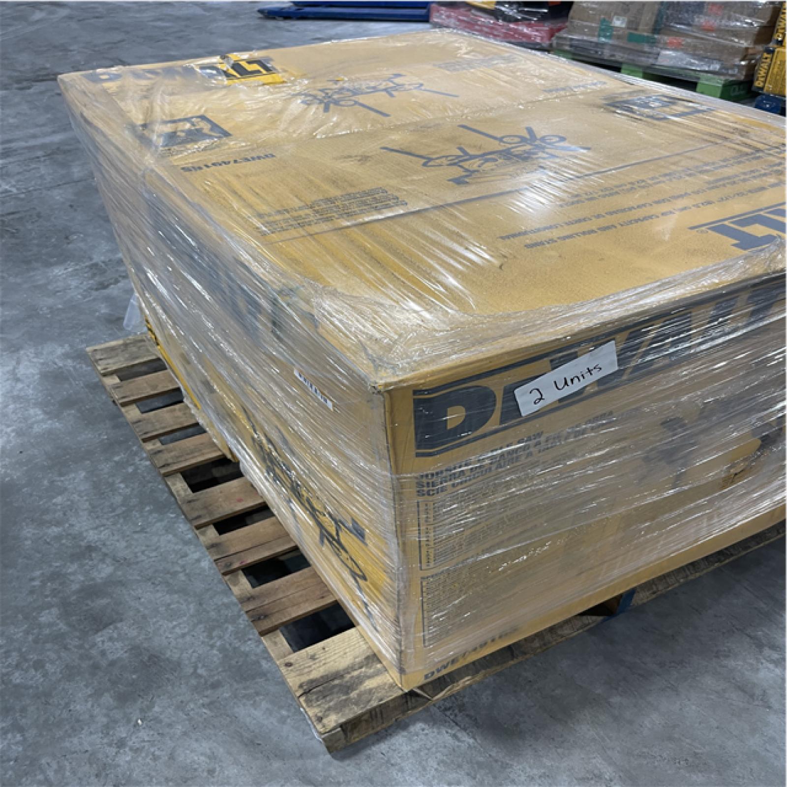 Atlanta Location As-Is New carton damaged Dewalt Table Saws (two units)  bl1051-13
