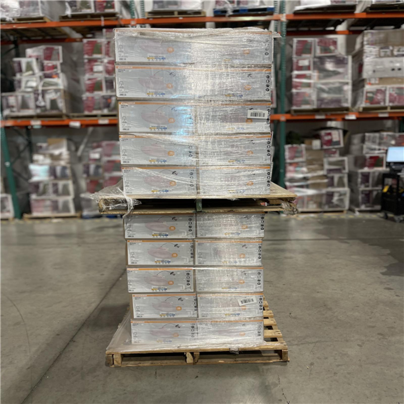 DALLAS LOCATION - NEW LEDVANCE Integrated LED 6 in. Retro Fit Selectable Color 675 Lumen Dimmable Recessed Light White  Wet Rated (12-Pack) (60 UNITS)