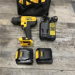 AS-IS DEWALT 20V MAX Cordless 1/2 in. Drill/Driver Kit