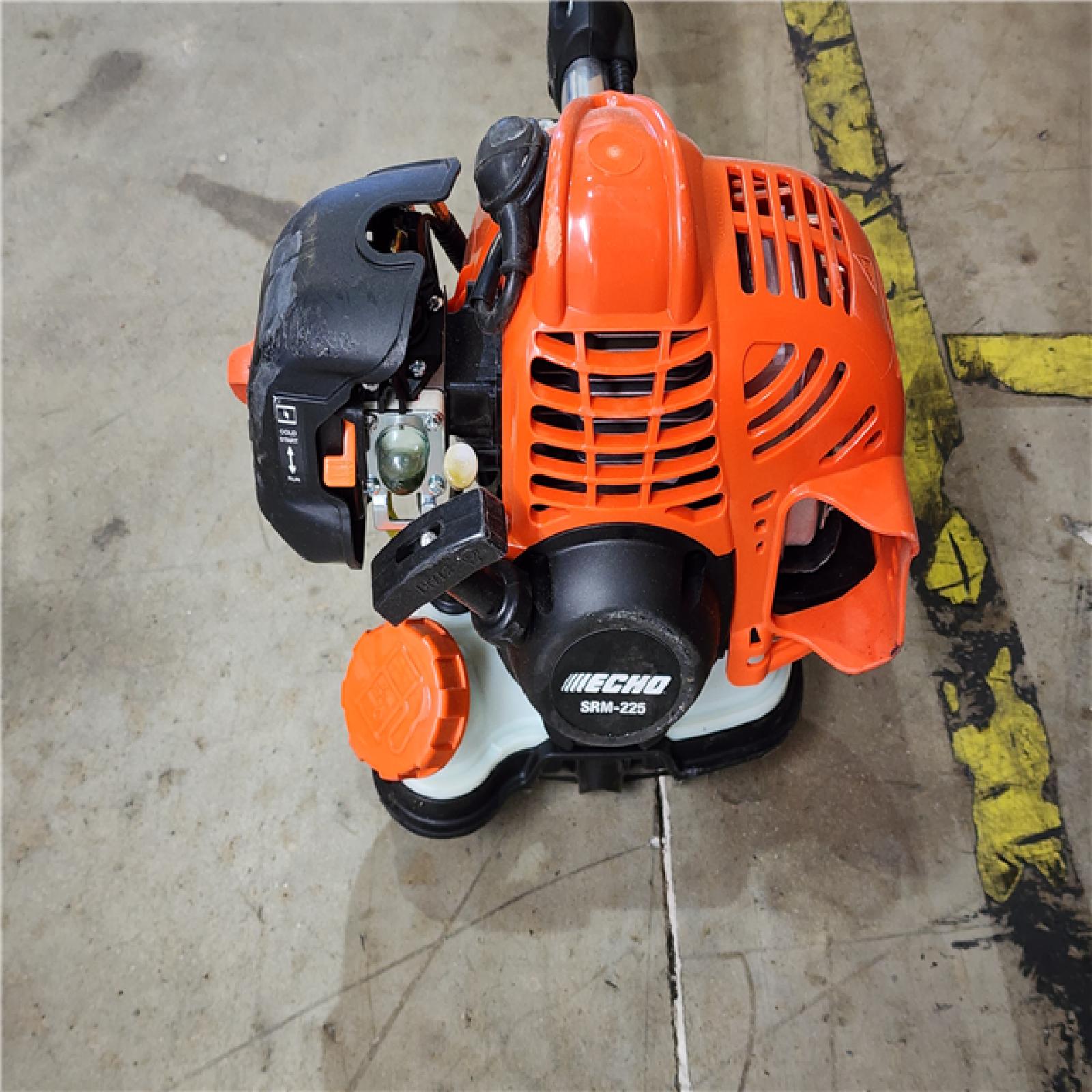 HOUSTON LOCATION - AS-IS Echo SRM-225 21.2cc 2 Stroke Fuel Efficient Durable Gas Straight Shaft Trimmer