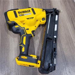 AS-IS DEWALT 20V MAX XR 15 Ga. Cordless 34 Deg Nailer 20 V