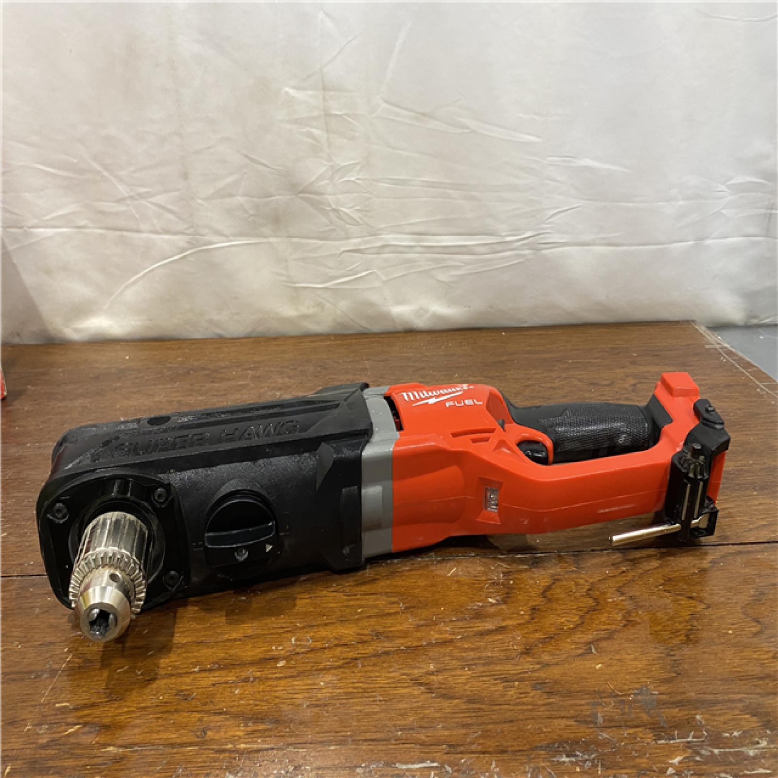 AS-IS Milwaukee M18 18V Fuel 1/2  Right Angle Drill Super Hawg Cordless Lithium-Ion 2809-20