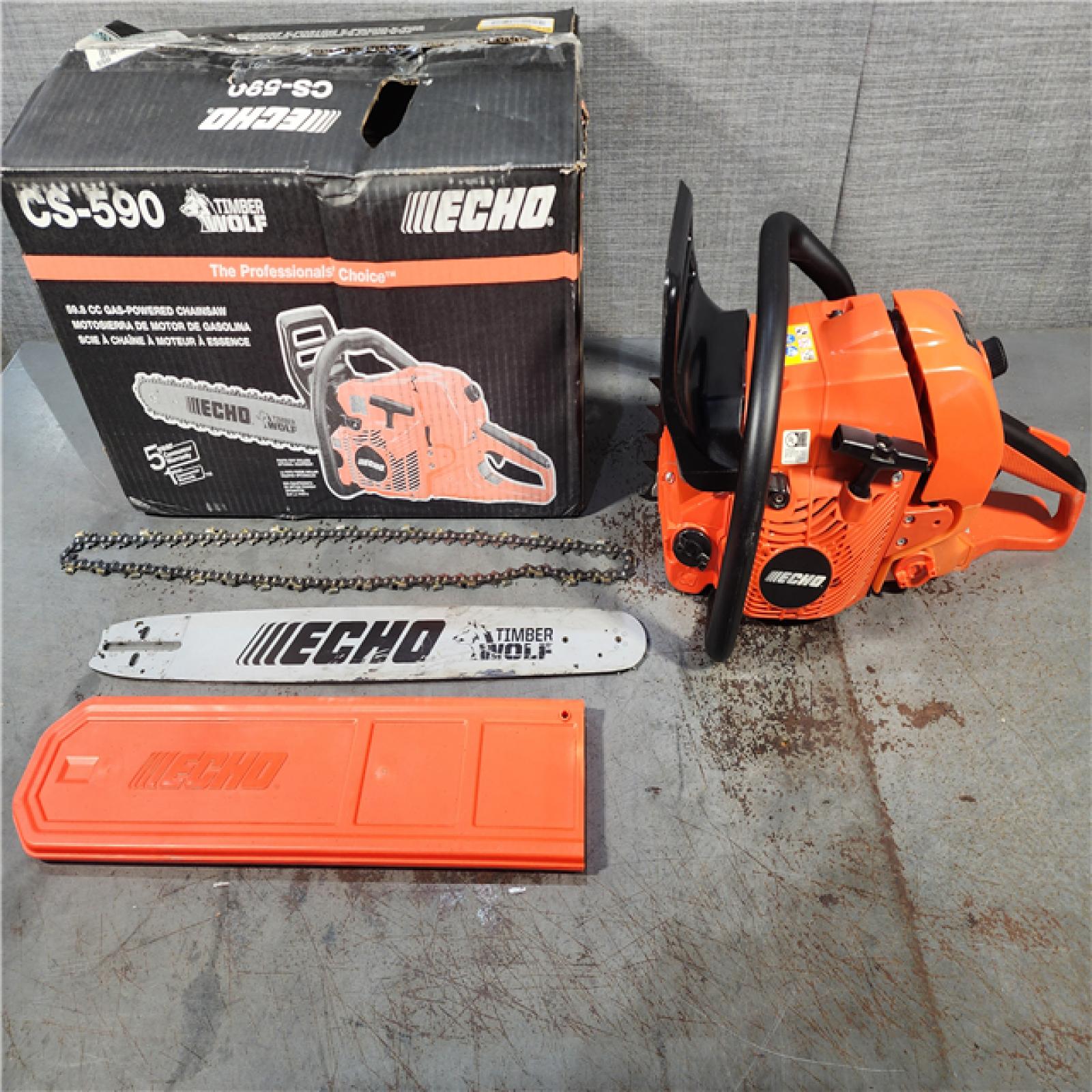 HOUSTON LOCATION - AS-IS ECHO 20 in. 59.8 cc Gas 2-Stroke Cycle Chainsaw