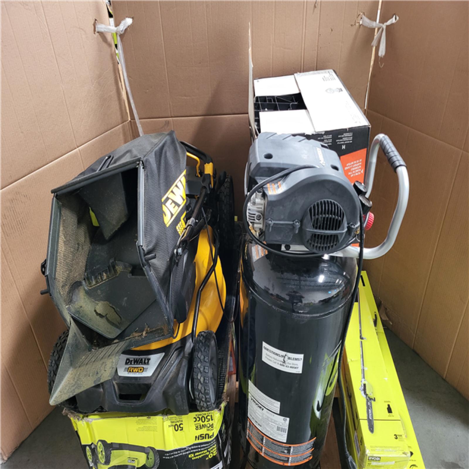 CALIFORNIA AS-IS OUTDOOR POWER EQUIPMENT