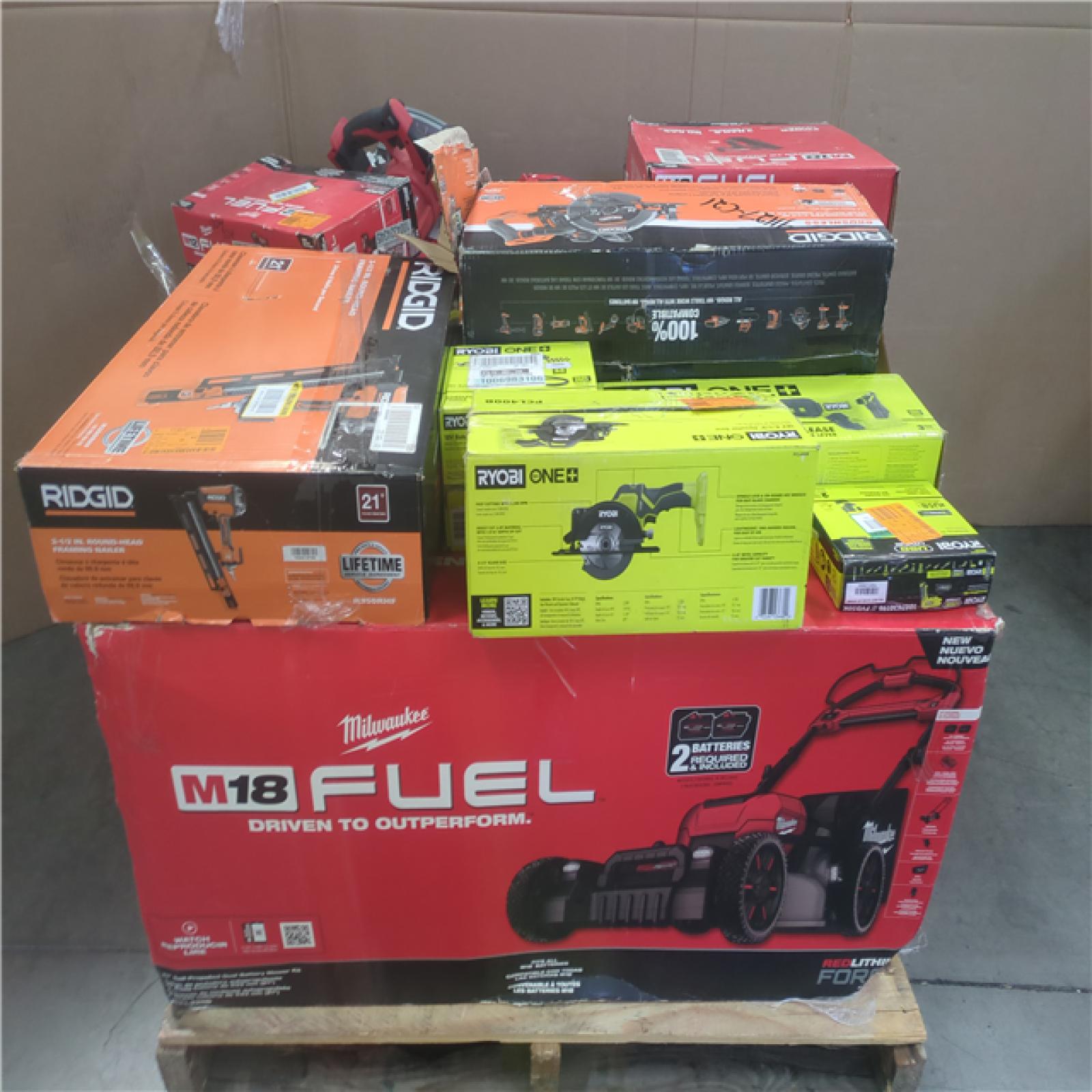 CALIFORNIA AS-IS TOOL PALLET