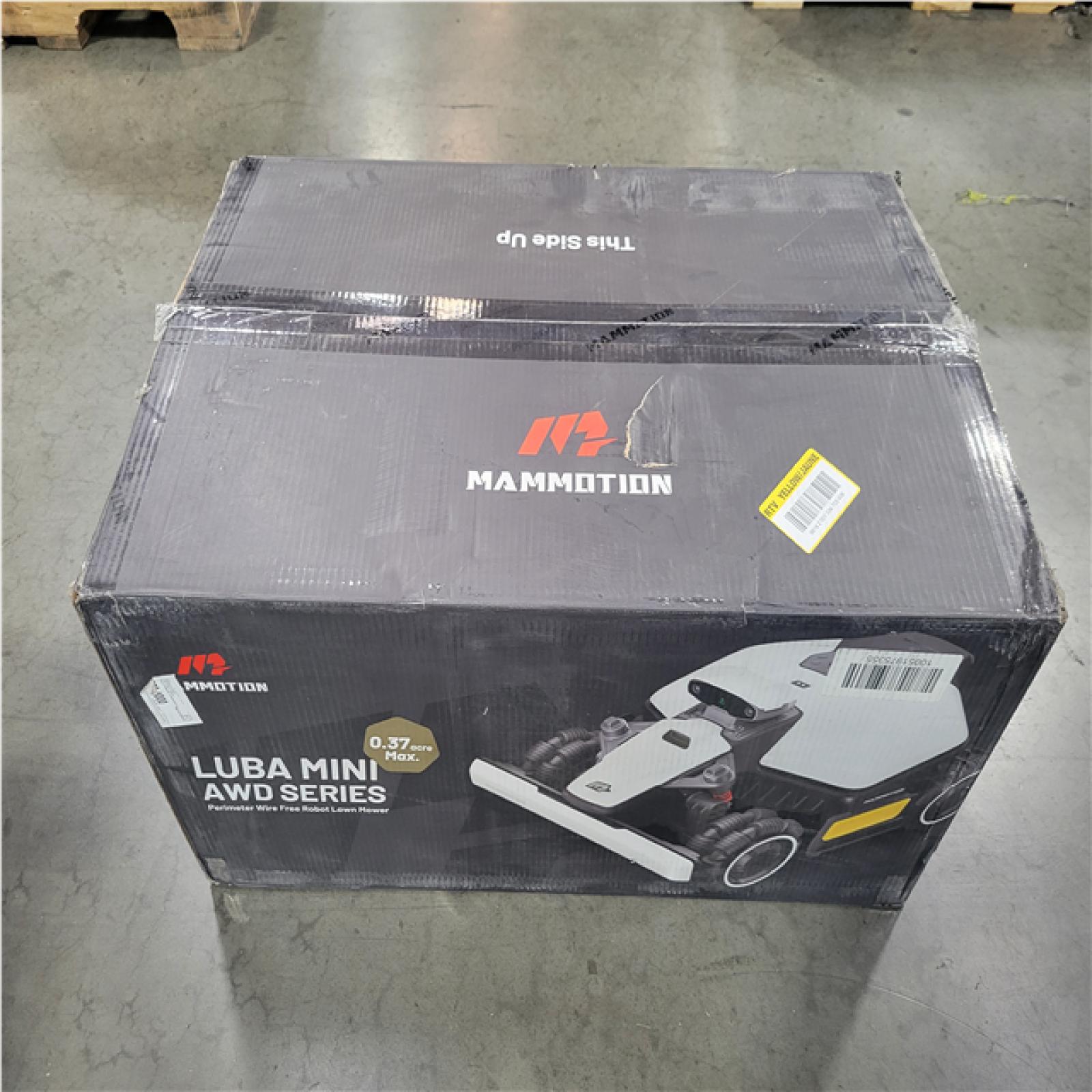 CALIFORNIA NEW MAMMOTION LUBA MINI ROBOT LAWN MOWER