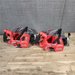HOUSTON LOCATION - AS-IS (2) Milwaukee 2830-20 Rear Handle Circular Saw M18 FUEL 7-1/4 Cordless Brushless (TOOL ONLY)