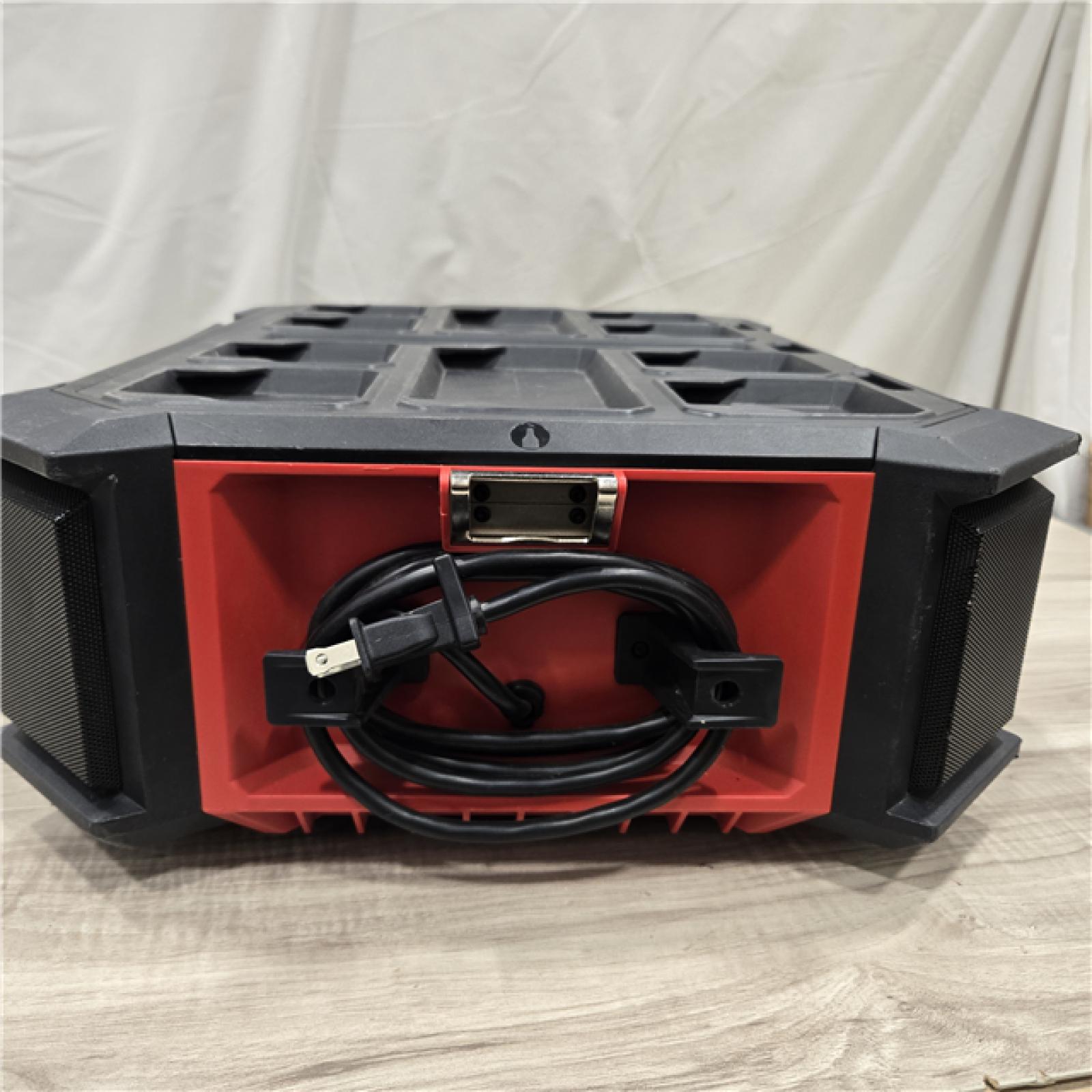 AS-IS Milwaukee 2950-20 18V M18 PACKOUT Cordless Radio (Tool Only)