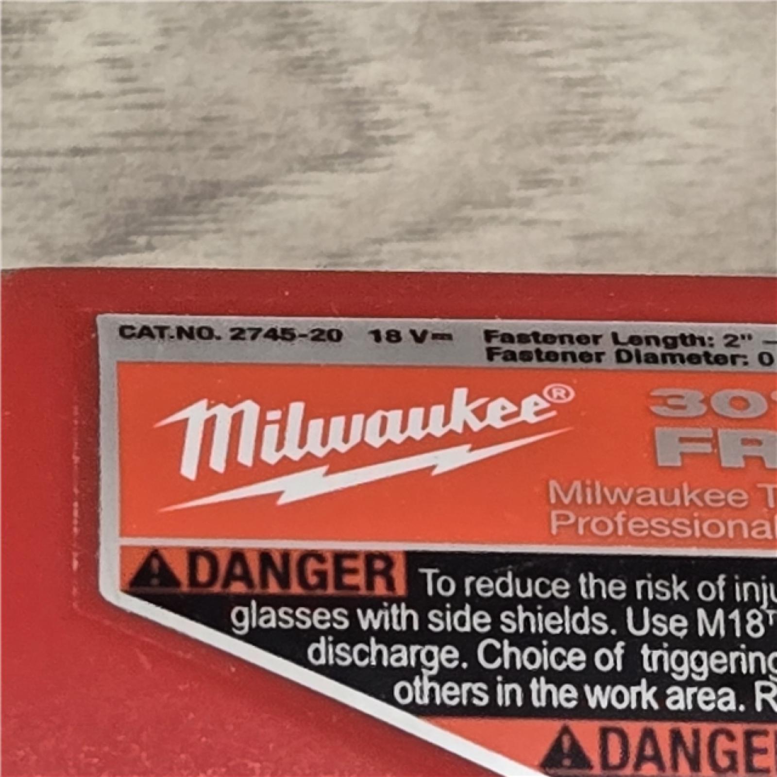 AS-IS Milwaukee M18 FUEL 30 Degree Framing Nailer (TOOL ONLY)