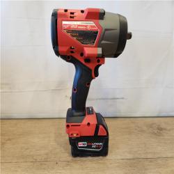 AS-IS- Milwaukee FUEL 18V Lithium-Ion Brushless Cordless 1/2 in. Impact Wrench w/Friction Ring Kit
