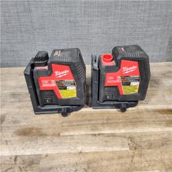 HOUSTON LOCATION - AS-IS MILWAUKEE 2 CROSSLINE LASER COMBO