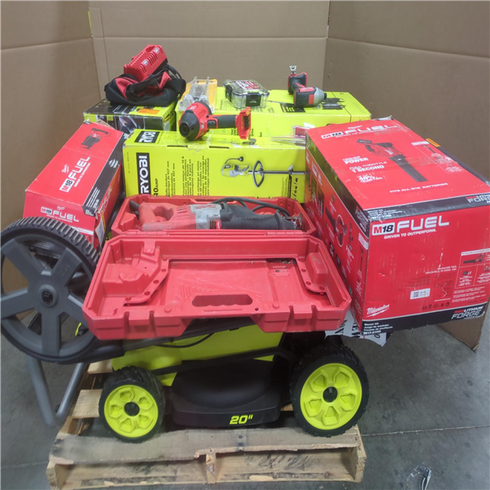 CALIFORNIA AS-IS TOOL PALLET