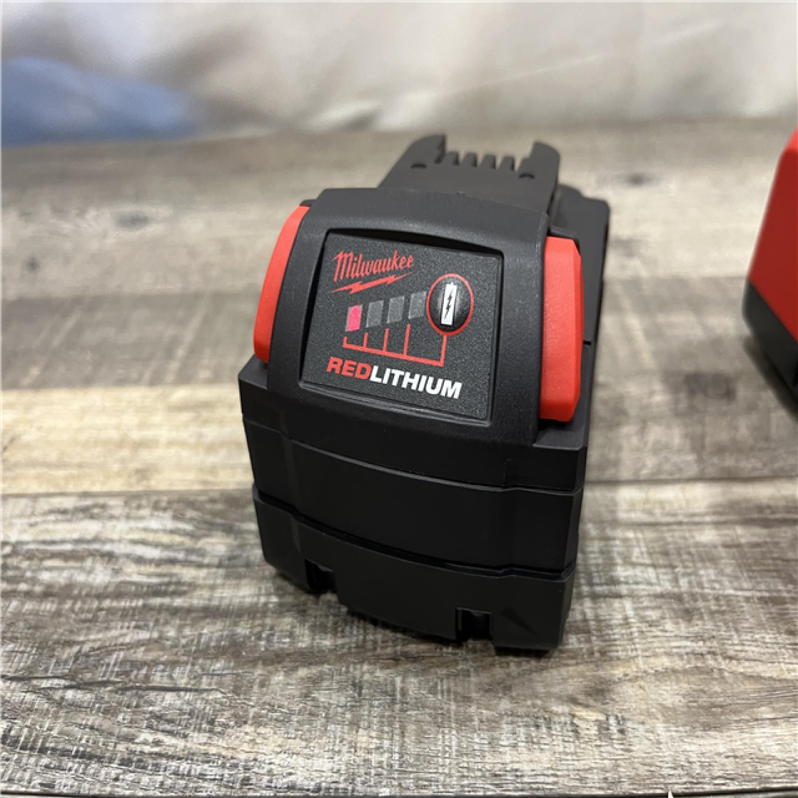 AS-IS Milwaukee 18-Volt Lithium-Ion XC Starter Kit with One 5.0Ah Battery and Charger
