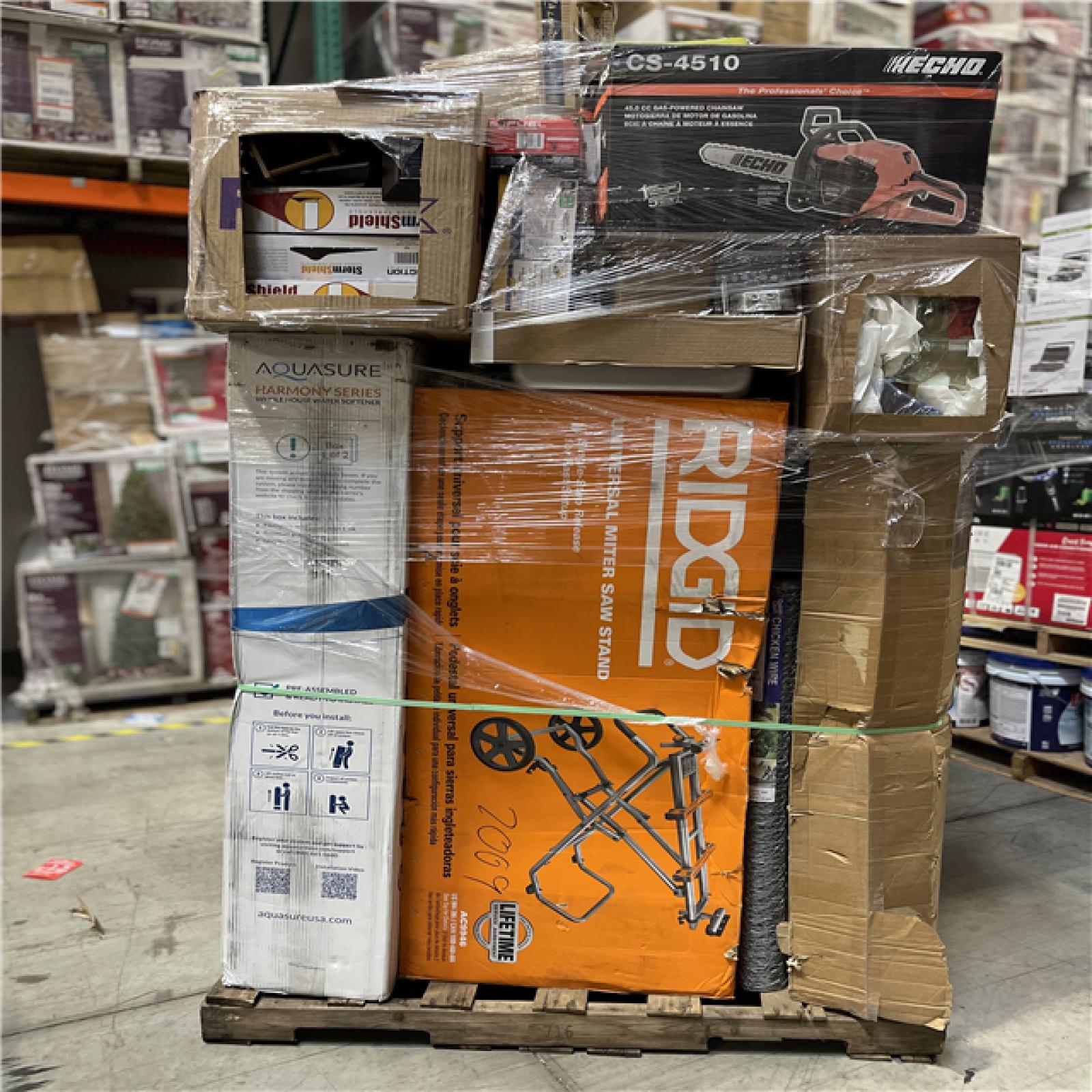 DALLAS LOCATION- AS-IS HOME IMPROVEMENT PALLET