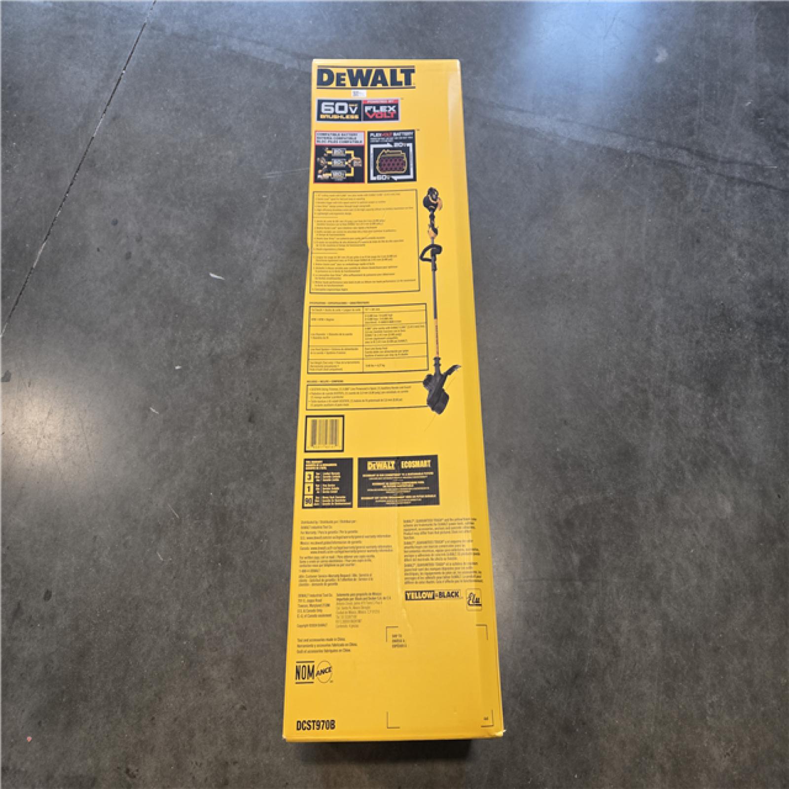 NEW!- DEWALT FLEXVOLT 60V MAX 16 in. Cordless String Trimmer (Tool Only)