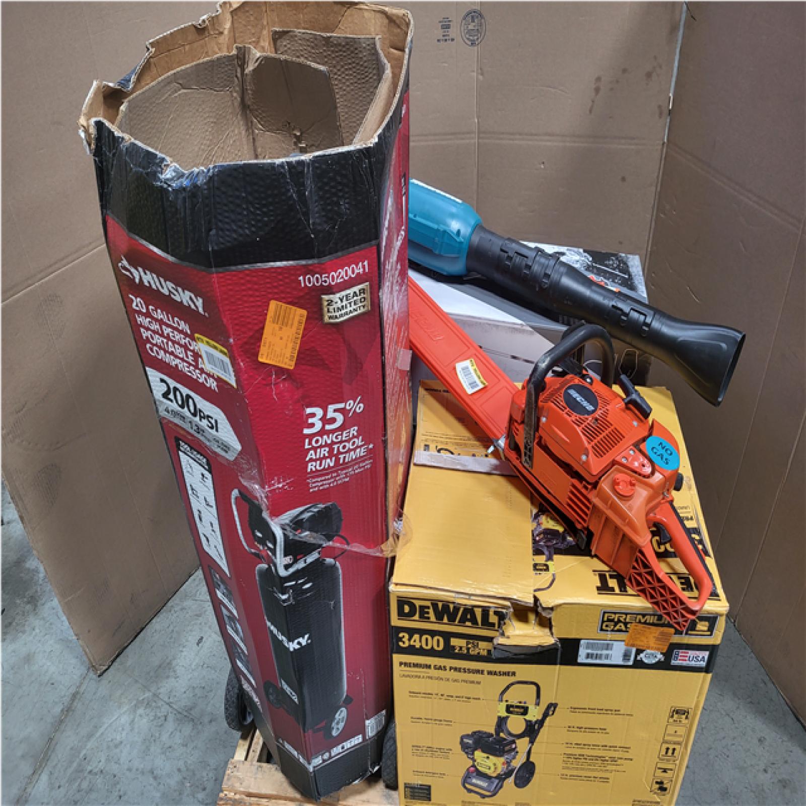 CALIFORNIA AS-IS OUTDOOR POWER EQUIPMENT