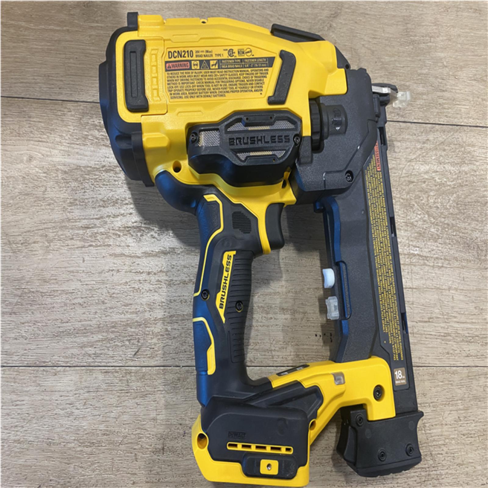 as-is DEWALT 20V MAX XR 18 Gauge Cordless Brad Nailer (Tool Only)