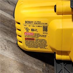 HOUSTON LOCATION - AS-IS DEWALT FLEXVOLT 60V MAX Cordless Brushless 7-1/4 in. Wormdrive Style Circular Saw (Tool Only)
