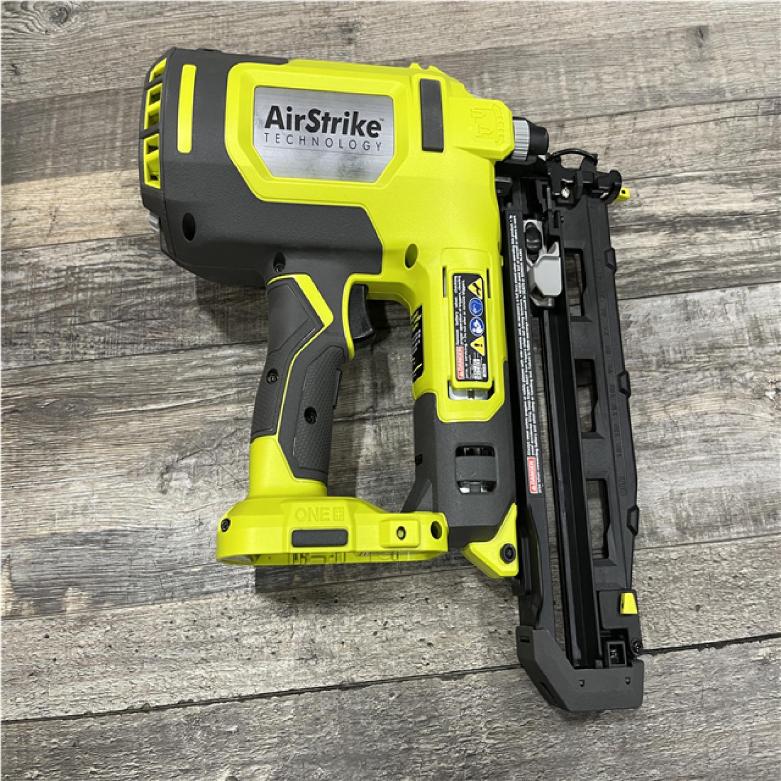 AS-IS RYOBI ONE+ 18V AirStrike 16-Gauge Cordless Finish Nailer (Tool Only)