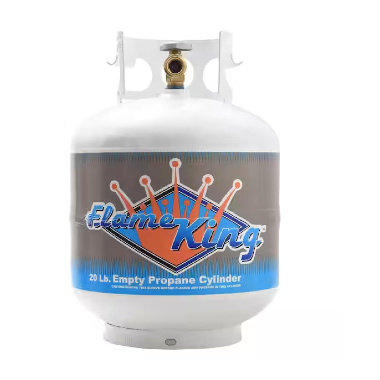 DALLAS LOCATION - 20 lbs. Empty Propane Cylinder with Overflow Protection Device PALLET-(36 UNITS)