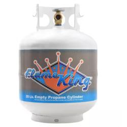 DALLAS LOCATION - 20 lbs. Empty Propane Cylinder with Overflow Protection Device PALLET-(36 UNITS)