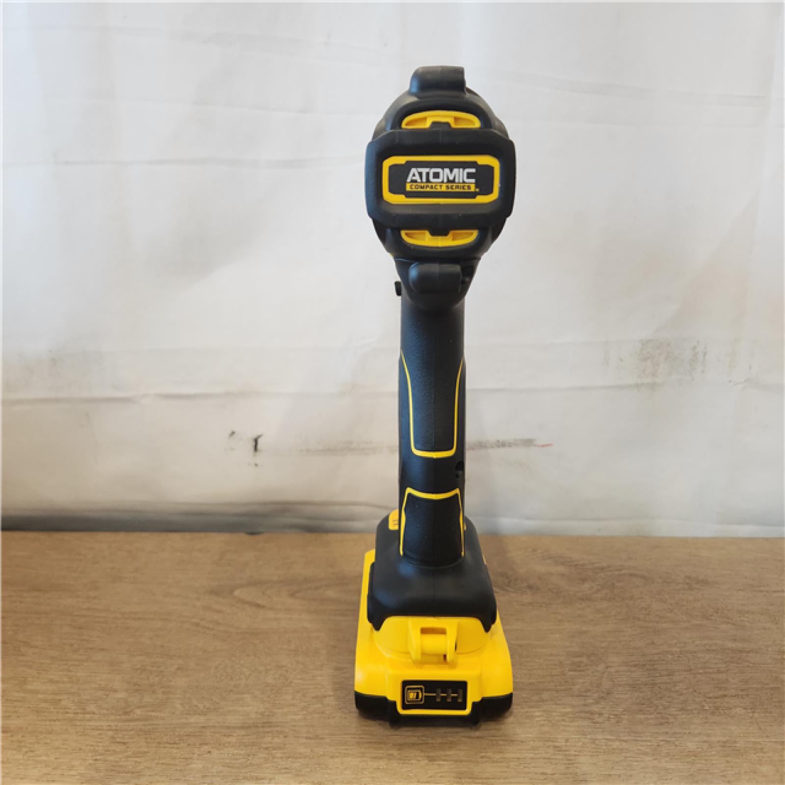 AS-IS- DeWalt ATOMIC 20V MAX Brushless Compact 1/4 in. Impact Driver Kit
