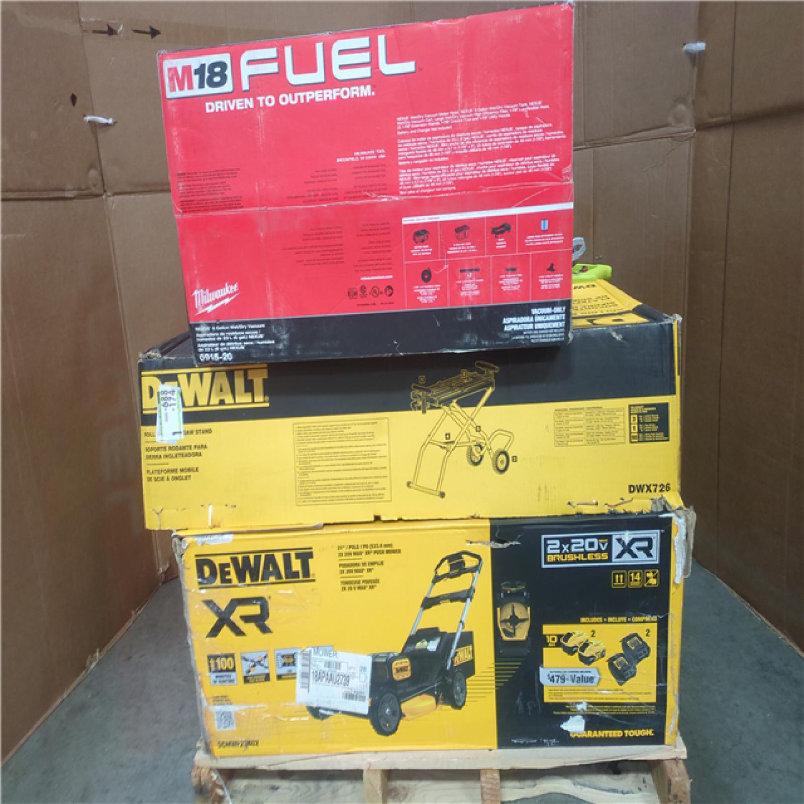 CALIFORNIA AS-IS TOOL PALLET