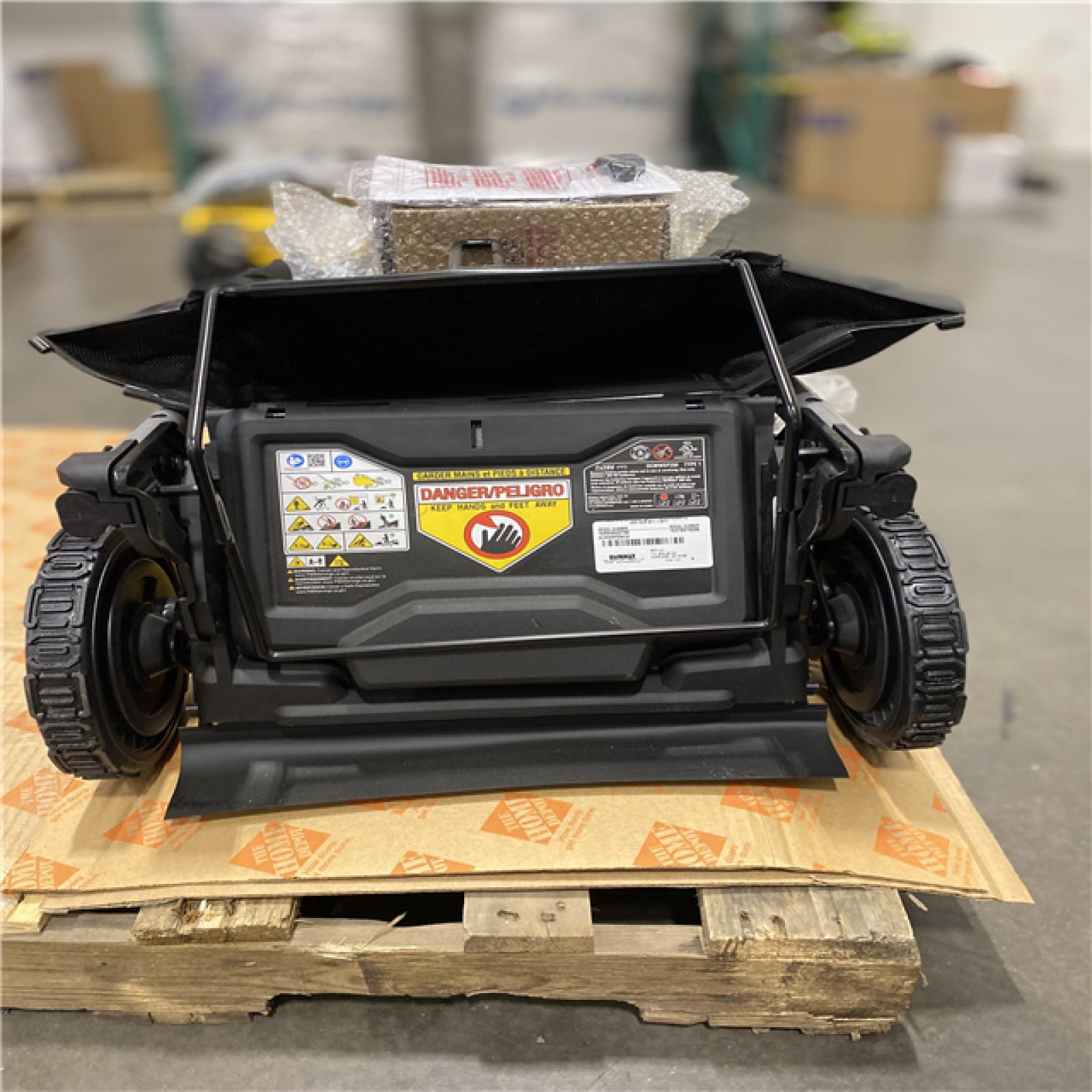 Dallas Location - As-Is  DEWALT 2x20V MAX 21 in. Cordless Battery Powered Self Propelled Lawn Mower Kit with (2) 10 Ah Batteries and Chargers