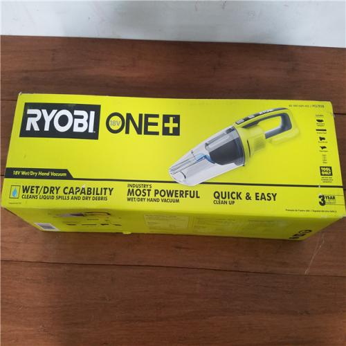 California NEW Ryobi One+ 18V Wet/Dry Hand Vacuum (Tool Only)