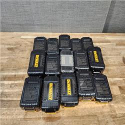 Houston Location AS-IS DeWalt Batteries QTY/15