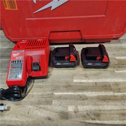 HOUSTON LOCATION - AS-IS (APPEARS LIKE NEW) M18 18-Volt Lithium-Ion Brushless Cordless FORCE LOGIC Press Tool Kit with 1/2 in. - 2 in. Jaws Kit (6-Jaws Included)