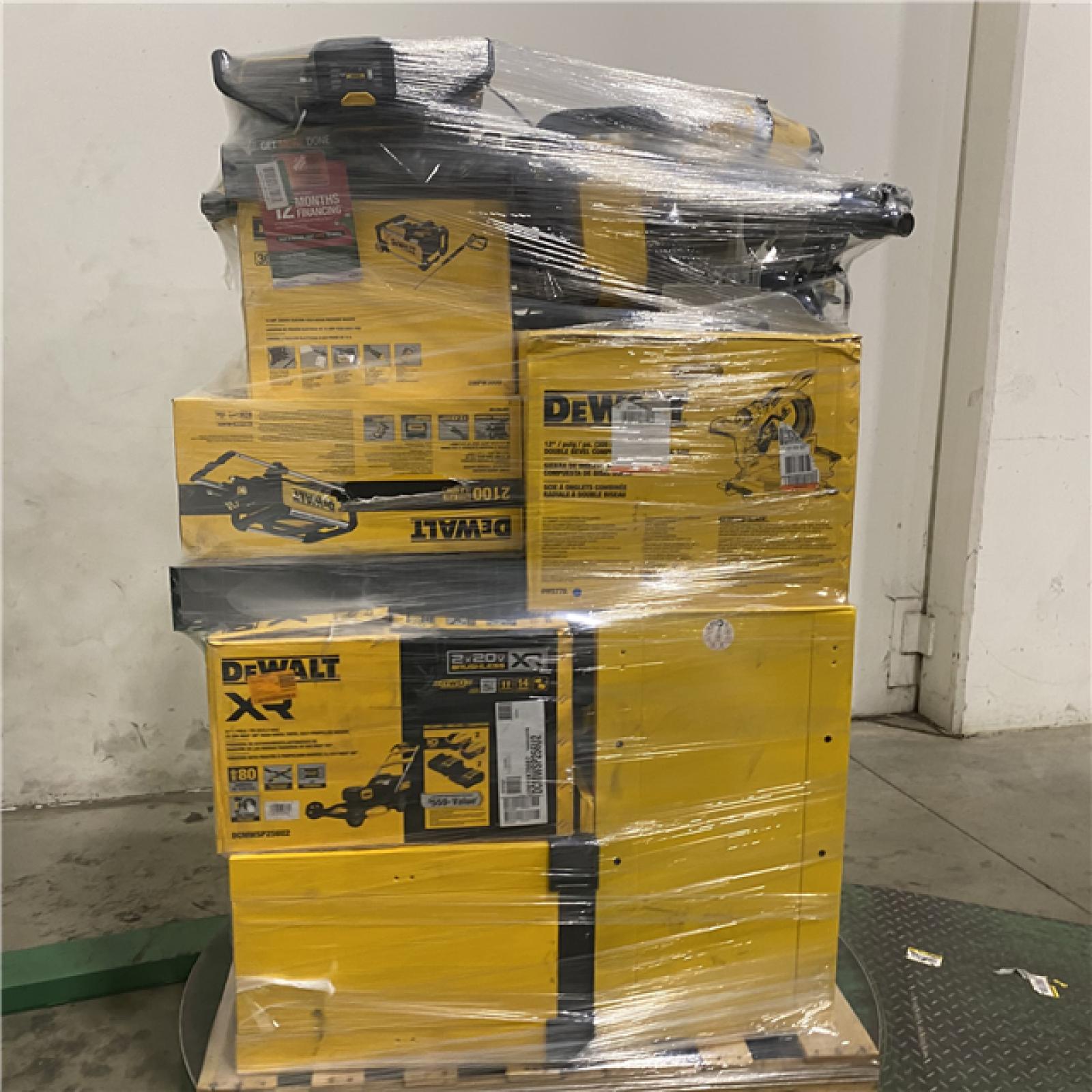Dallas Location - As-Is DEWALT Tool Pallet