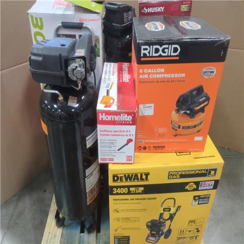 CALIFORNIA AS-IS OUTDOOR POWER EQUIPMENT
