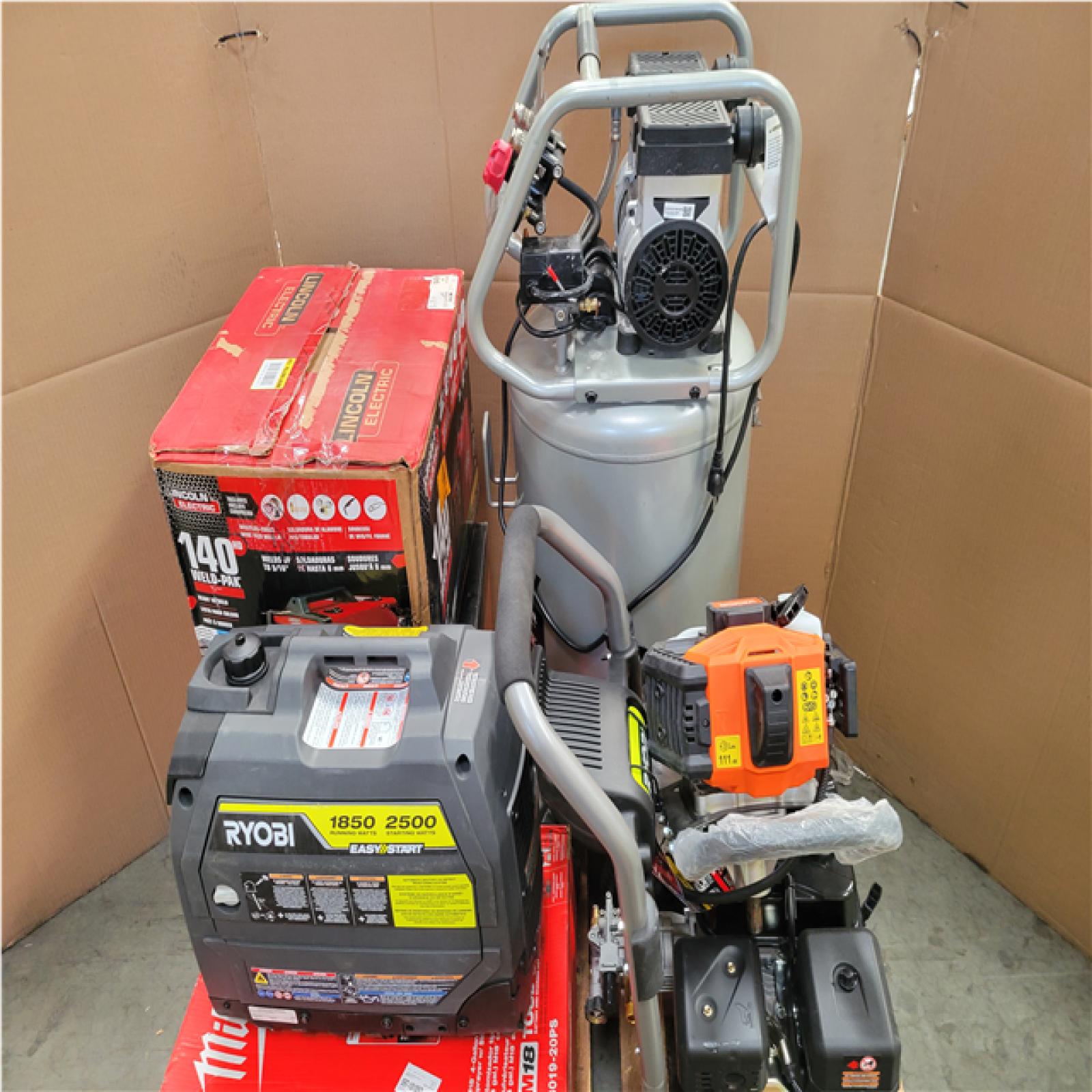 CALIFORNIA AS-IS OUTDOOR POWER EQUIPMENT
