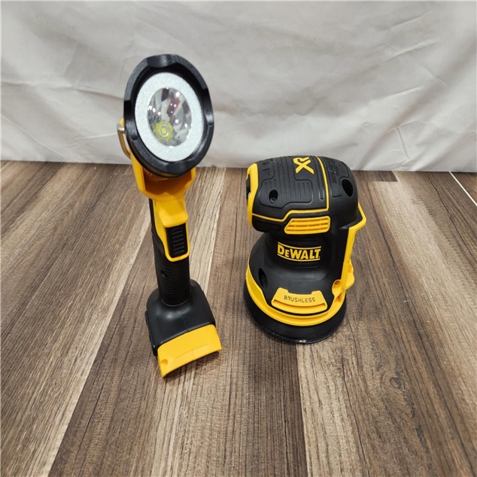 AS-IS DEWALT 20-Volt MAX Lithium-Ion Cordless 7-Tool Combo Kit with 2.0 Ah Battery, 5.0 Ah Battery and Charger