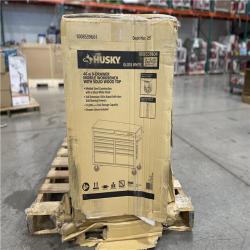 DALLAS LOCATION- AS-IS HUSKY 46IN 9 DRAWER WORKBENCH GLOSS WHITE