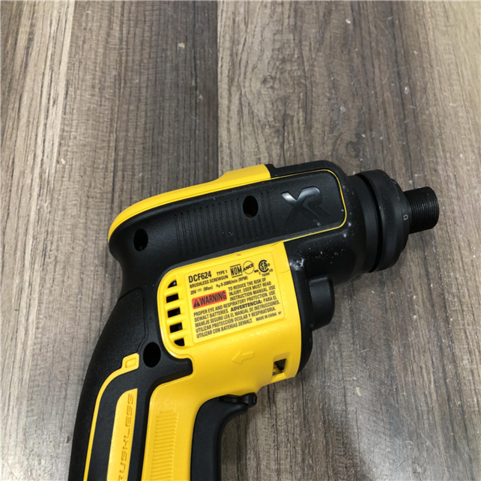 AS-IS DEWALT 20V MAX XR Cordless Brushless Drywall Screw Gun Threaded Clutch Housing (Tool Only)