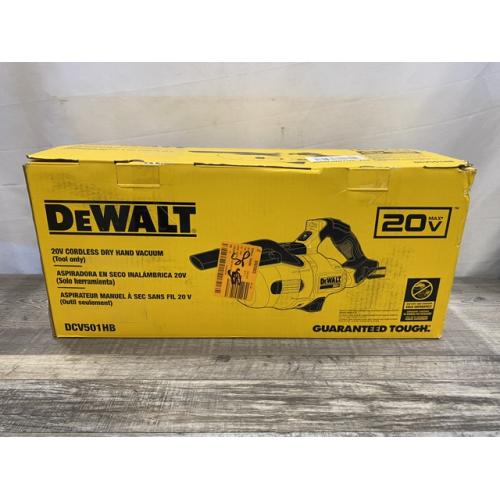 NEW- DEWALT Bagless 20V MAX Stick Cordless General Dirt Filter Handheld Vacuum (Tool Only)